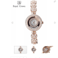 Đồng hồ Royal Crown 5308 dây đá vàng hồng (Rose Gold)