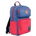 Balo nữ Simplecarry Issac1 Navy/Red