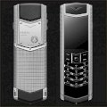 Vertu Signature S Clous de Paris Stainless Steel