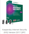 kaspersky internet security 3pc/ 1Y 2017