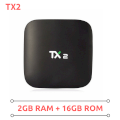 Android TV box TX2 - 2GB RAM 16GB ROM, Bluetooth