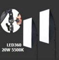 Bộ đèn chụp sản phẩm LED360 20w 5500K