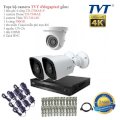Trọn bộ 3 camera an ninh TVT 4 Megapixel TD-7441AE-3 Full 4K