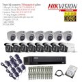 Trọn bộ 15 camera quan sát Hikvision TVI 3 Megapixel DS-2CE16F1T-IT-15