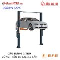 Cầu Nâng Ô Tô 2 Trụ Kiểu Cổng Cáp Trên EAE