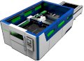 Máy cắt Laser CNC Fiber bàn đôi  Sơn Vũ SLC 2040