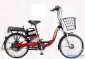 Xe đạp điện Hitasa khung sơn 22 (Đỏ)