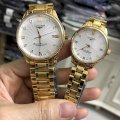 Đồng hồ Longines auto máy nhật vàng LG556