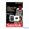 Thẻ nhớ MicroSDXC SanDisk Extreme Pro V30 A1 667x 128GB 100MB/s