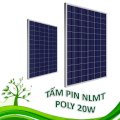 Tấm pin NLMT POLY 20w