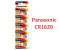 Pin cúc áo Panasonix CR1620 3v Lithium vỉ 5 viên