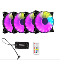 Bộ 4 fan case Coolman Led RGB digital