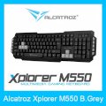 Bàn phím có dây Alcatroz Xplorer M550 B.Grey