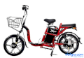 Xe đạp điện Sufat SF7 (Đỏ đen)