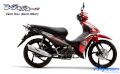 Xe máy Suzuki Viva 115 FI vành đúc 2018 (Đen đỏ)