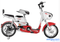 Xe đạp điện Honda M6 2016 (Đỏ trắng)