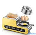 Máy nướng bánh mì kèm bếp điện Bear DSL-A02V1 (Vàng)