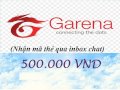 Thẻ Garena 500.000VNĐ