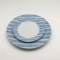 Bộ 2 đĩa trang trí bàn ăn Magnum Mor  Ceramic 27 x 27 x 2 cm - Lam