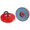 Nam châm Eclipse Ferrite Shallow Pot Magnets Red (With Removable Hook)-(With Hook) E891