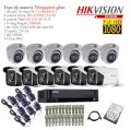 Trọn bộ 12 camera quan sát Hikvision TVI 3 Megapixel DS-2CE16F1T-IT + Hikvision DS-7216HQHI-K1