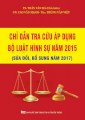 Chỉ dẫn tra cứu áp dụng bộ luật hình sự 2015