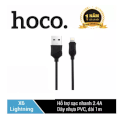 Cáp sạc Lightning Hoco X6 sạc nhanh 2.4A cho iPhone/iPad (1m)