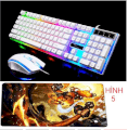 Bộ bàn phím kèm chuột máy tính có led 7 màu Hoàng Nhân HN05