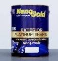 Sơn men sứ Carbon siêu bảo vệ ngoại thất Extorior Plamium Enamel A989 Loại 1.2kg