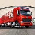 Xe tải thùng 4 chân Howo A7 tải trọng  30 tấn 2020