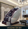 Ghế massage Okazaki Ok 681(Nâu)