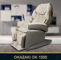 Ghế massage Okazaki Ok 1000(Trắng xám)