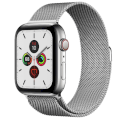 Apple Watch 44mm Series 5 (LTE) 32GB ROM - Steel (Silver)