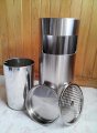 Thùng rác inox Hải Minh HN23