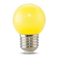 Bóng đèn led bulb tròn Rạng Đông màu vàng LED A45 Y 1W