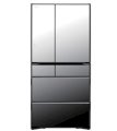 Tủ lạnh Hitachi R-WX74J-X (Đen gương)