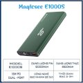 Pin sạc dự phòng Magicsee E1000S 10000mAh 18W QC3.0 2 cổng sạc nhanh đèn LED hiển thị điện tử