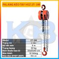 Palang kéo tay HSZ 2T-5M giá rẻ