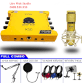 Sound Card XOX K10 10th Bản 2020 Và Micro Thu Âm BM900