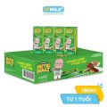 [Thùng 48 Hộp 180ml] Sữa Ca Cao Mầm Lúa Mạch Đen Nutrimalt Cho Bé Từ 1 Tuổi