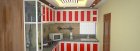 Tủ bếp nhôm kính nhôm sơn tĩnh điện Alu đỏ TĐ-Al