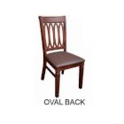 Ghế gỗ oval back BA04