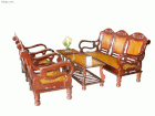 Bộ bàn ghế lân tràm