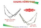 Khung võng xếp Chấn Thái Sơn sắt sơn tỉnh điện TS.27-S