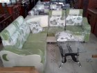 Sofa áo gối hoa xanh H3600