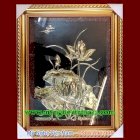 Tranh hoa sen đồng, tranh đồng phong thủy MS4050