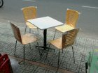 Bộ bàn ghế cafe nhà hàng cao cấp - CB17HLL07