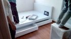 Giường ngủ hiện đại sơn trắng BK 05