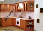 Tủ bếp đẹp - Tủ bếp gỗ camxe Chữ L giá rẻ TB8