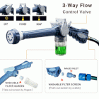 Vòi xịt nước tăng áp EZ Jet 8 chế độ xịt